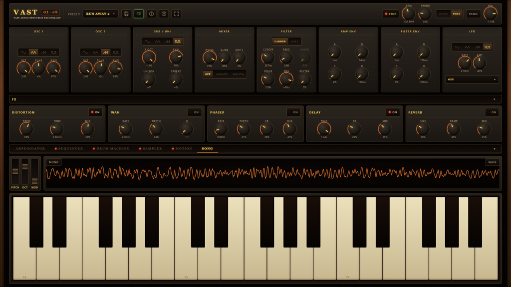 Vast G1 - J5 Web Synth